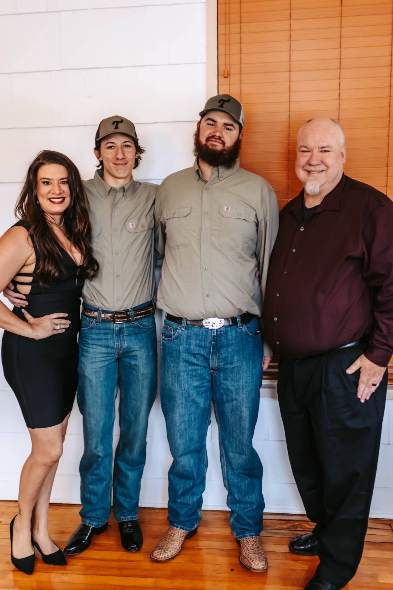 Tomasina with her family